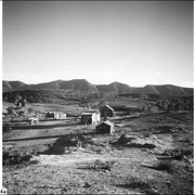 Huts at Nepabunna Mission